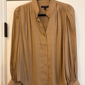 Banana Republic Women's Beige Blouse